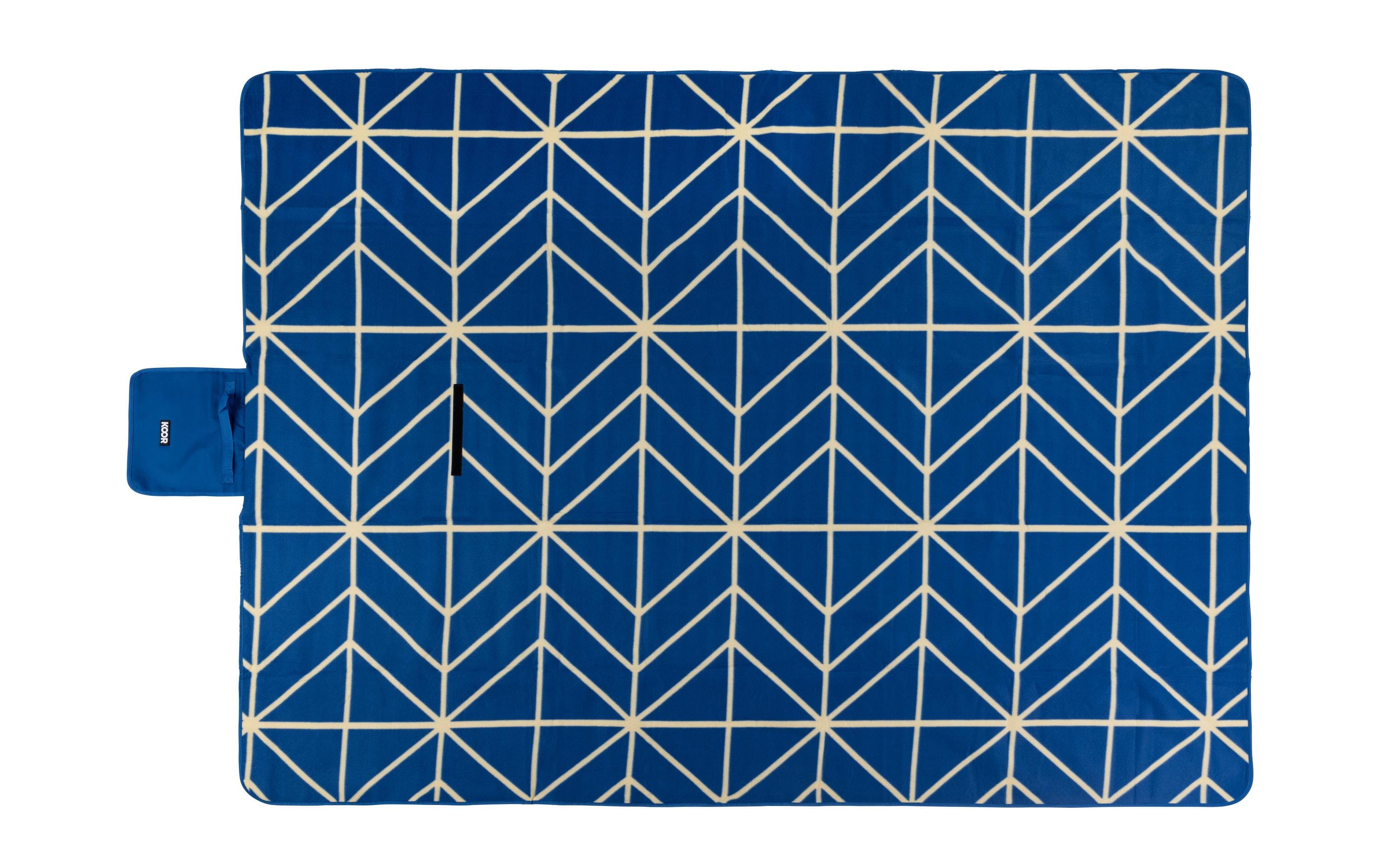 Picknickdecke Onda-Blu 200 x 250 cmModische Picknick-Decke in sommerlichen Trendfarben