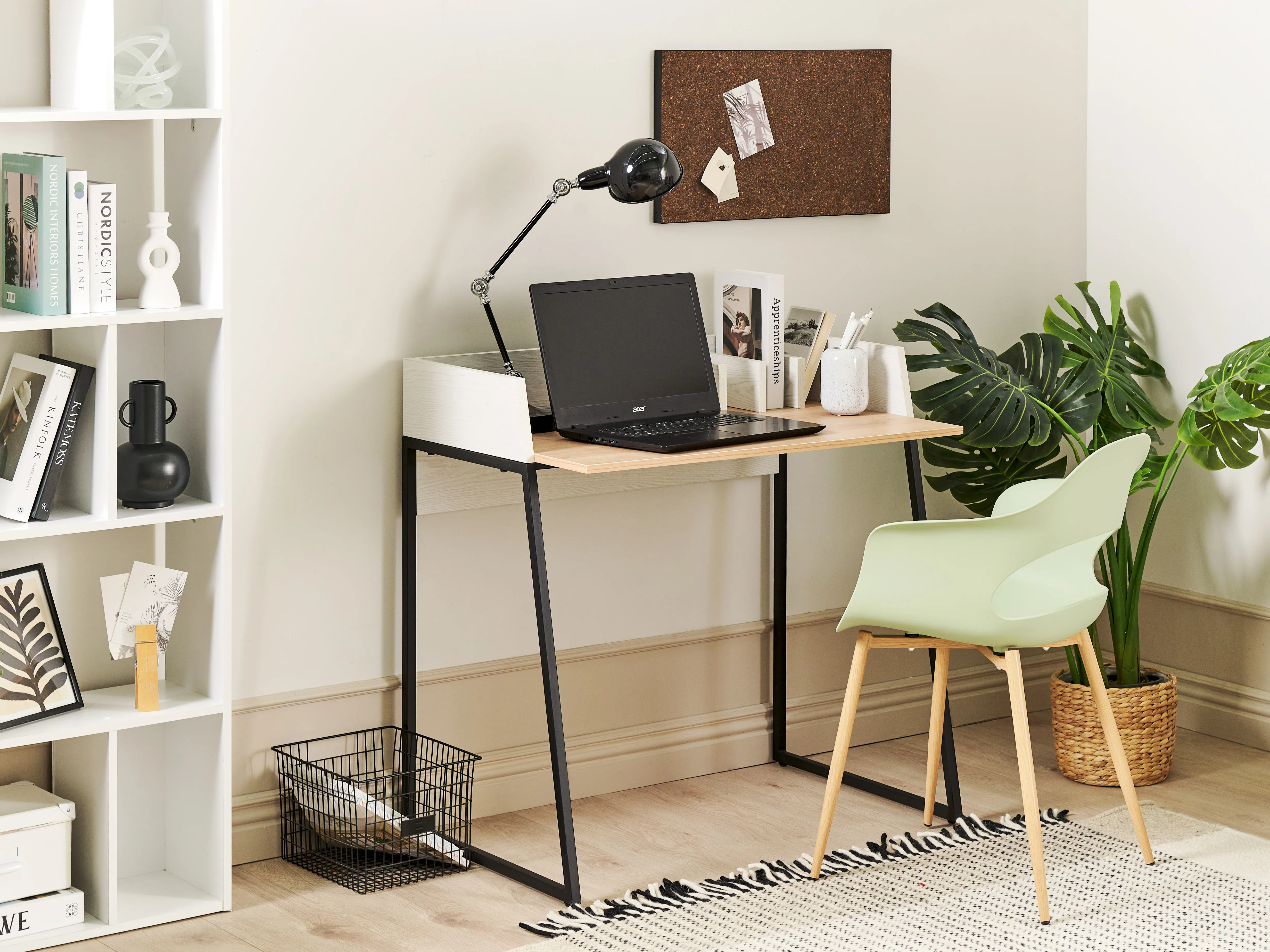 Bureau ANAH Wit 90 cm 60 cm