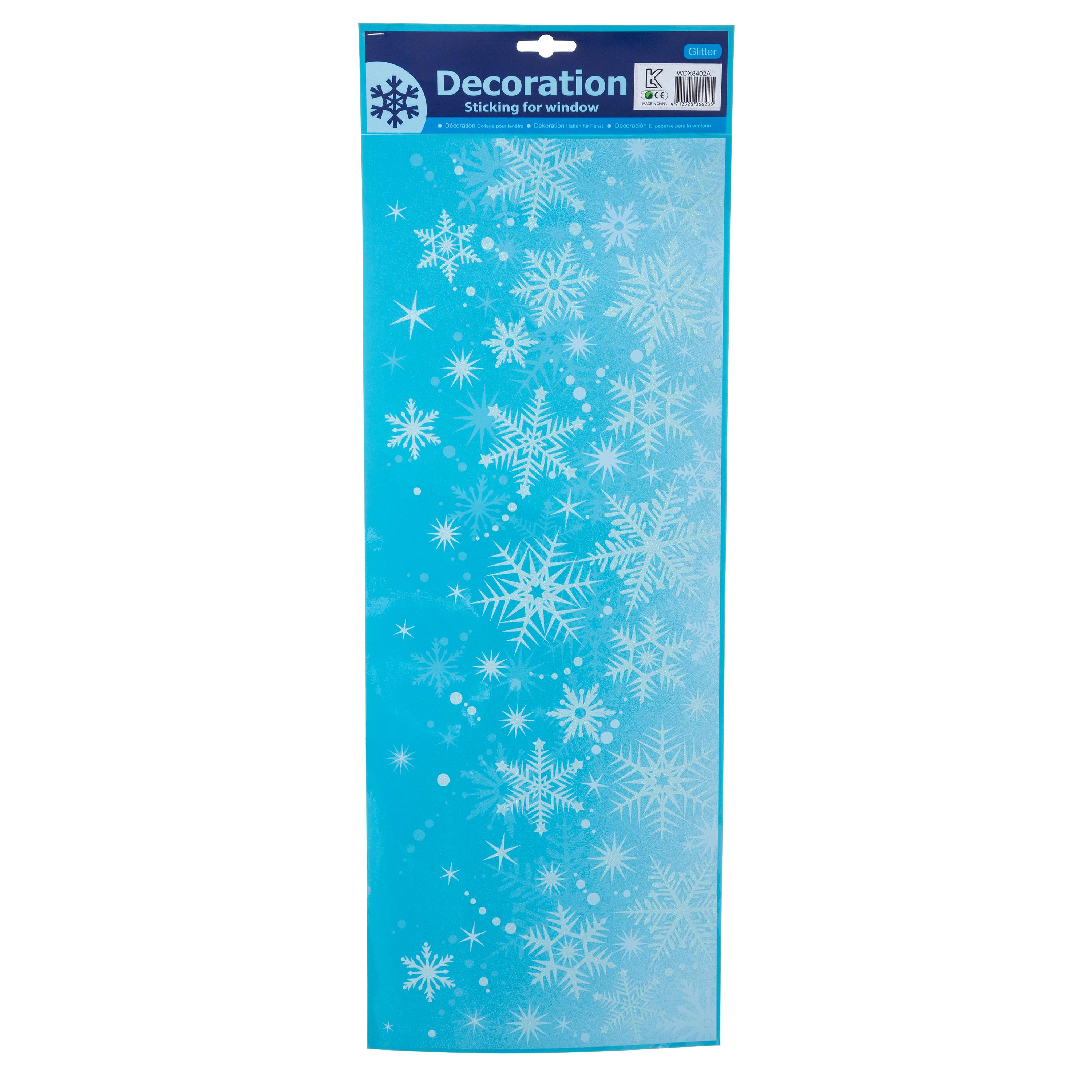 DECO VITRE BANDEROLE PAILLETTE 60CM