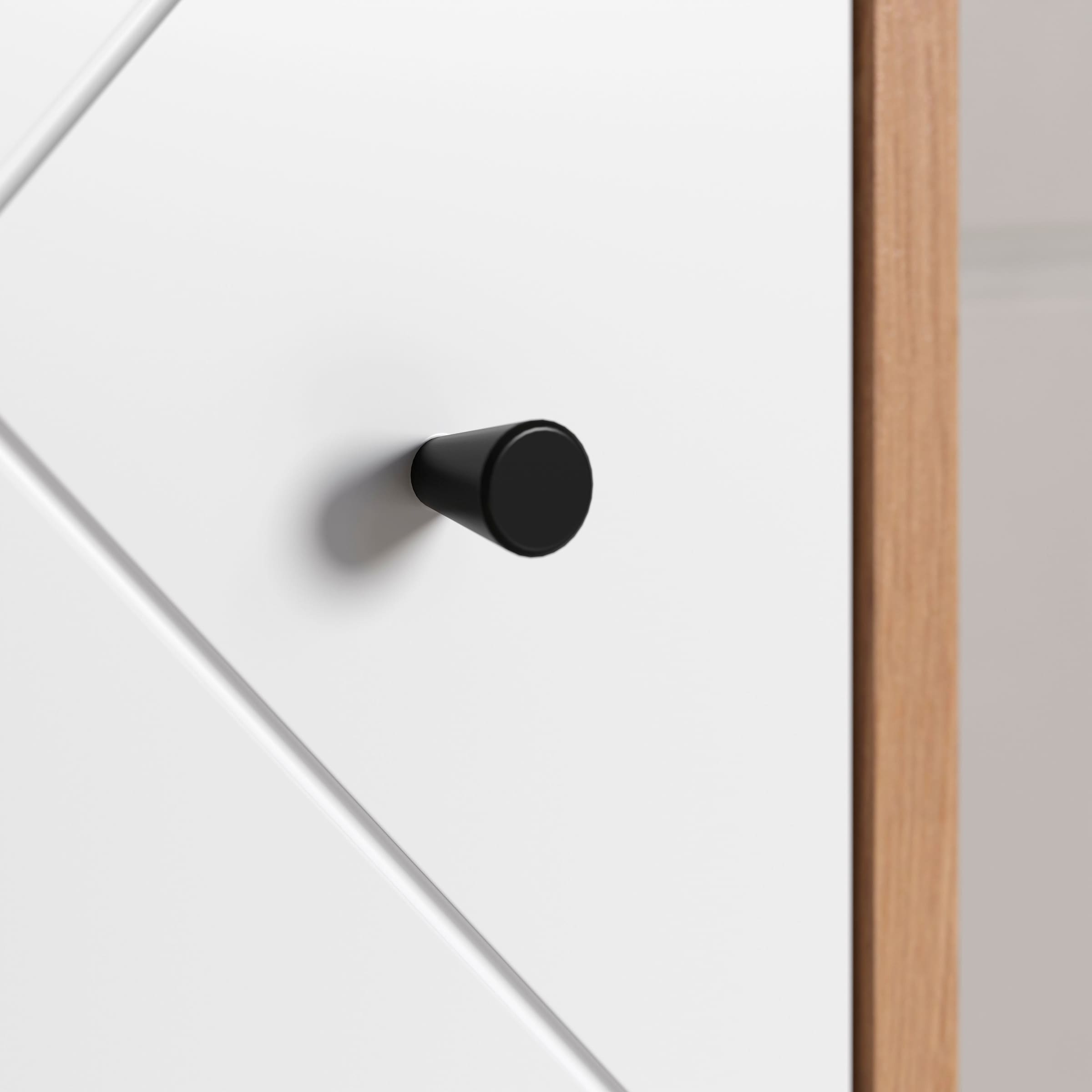 PLACES OF STYLE Unterschrank »Tarragona« 1 Stk. tlg. Badezimmerschrank mit Fräsungen in Rautenoptik in Weiss matt