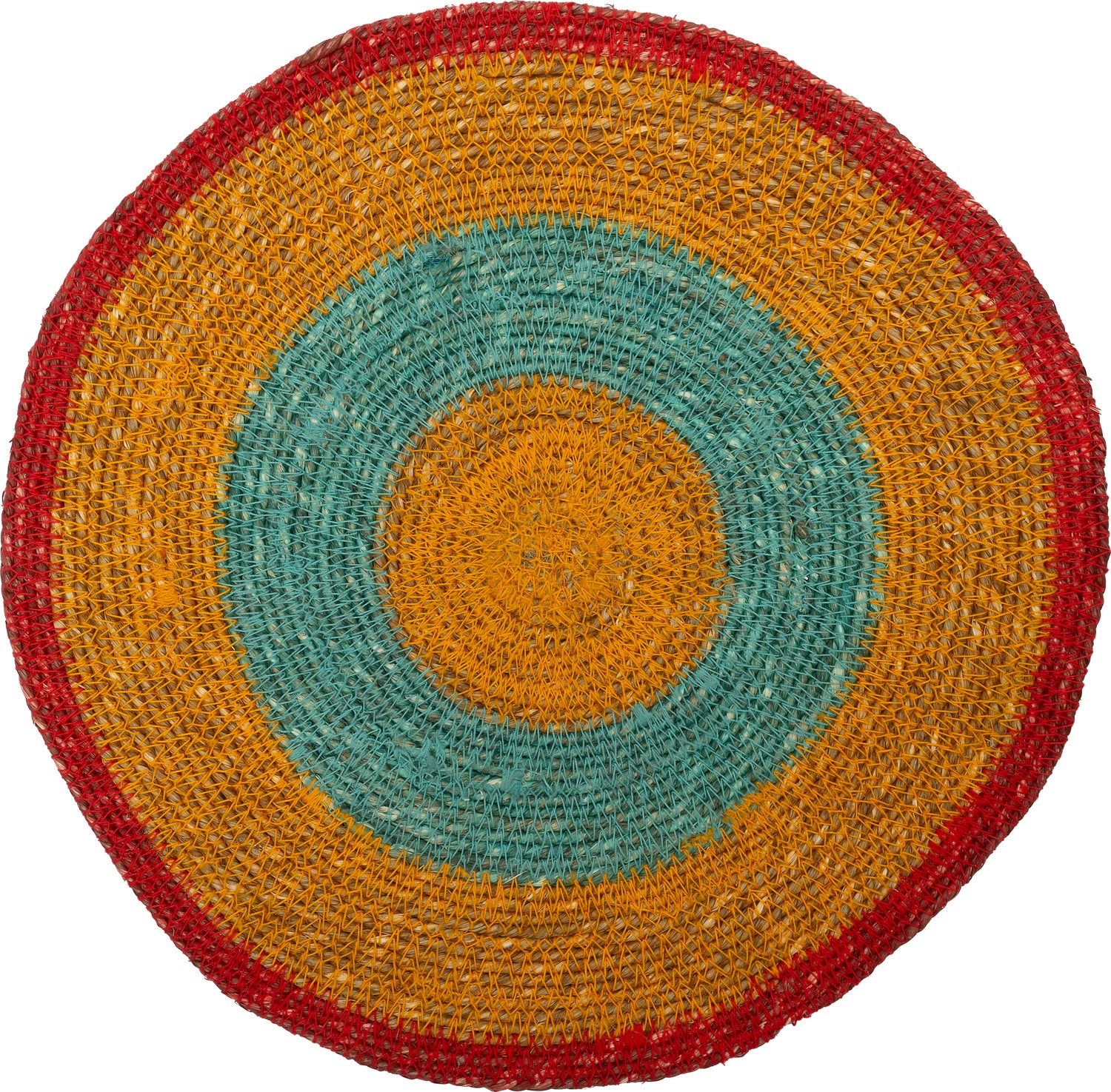 Intratuin placemat Elke groen / rood D 30 cm
