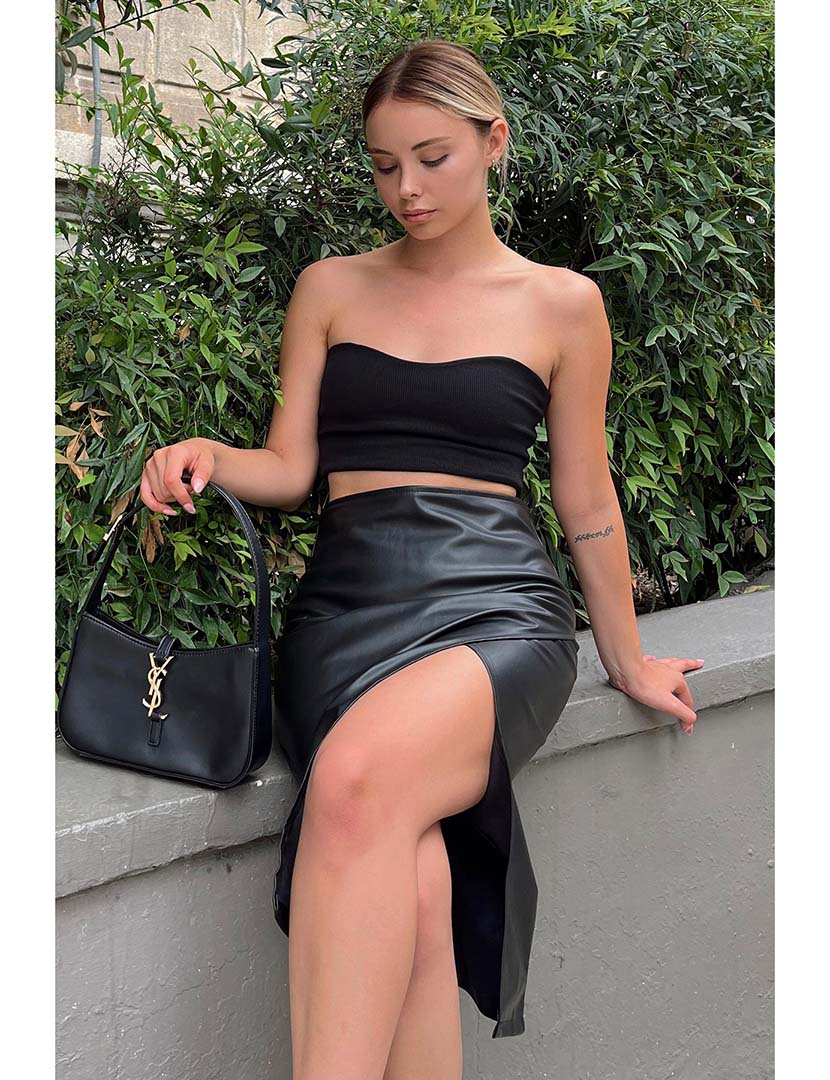 Pencil Skirt Ladies Black