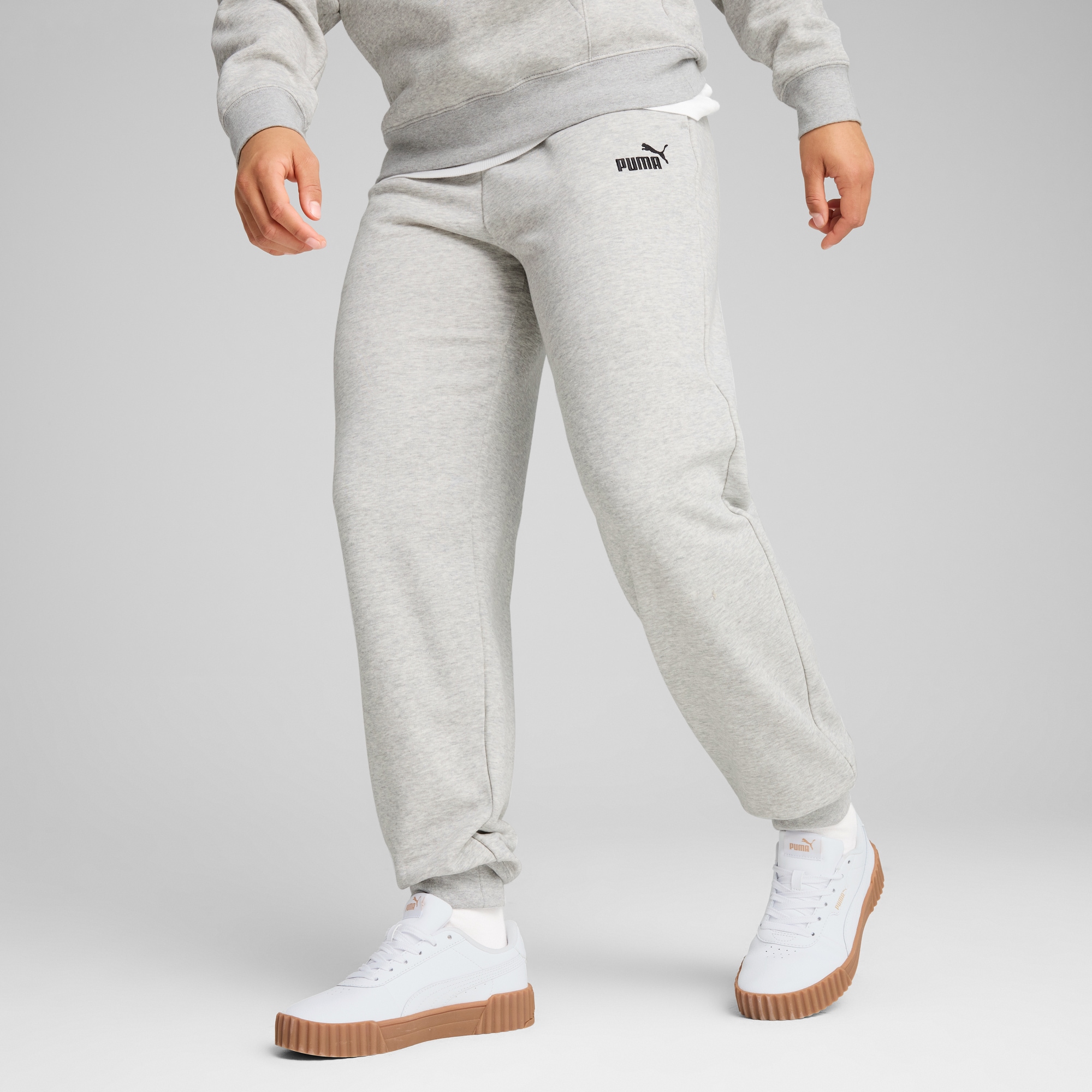 PUMA Trainingshose »ESS SMALL NO. 1 LOGO COMFORT HIGH-WAIST SWEATPANTS TR CL«