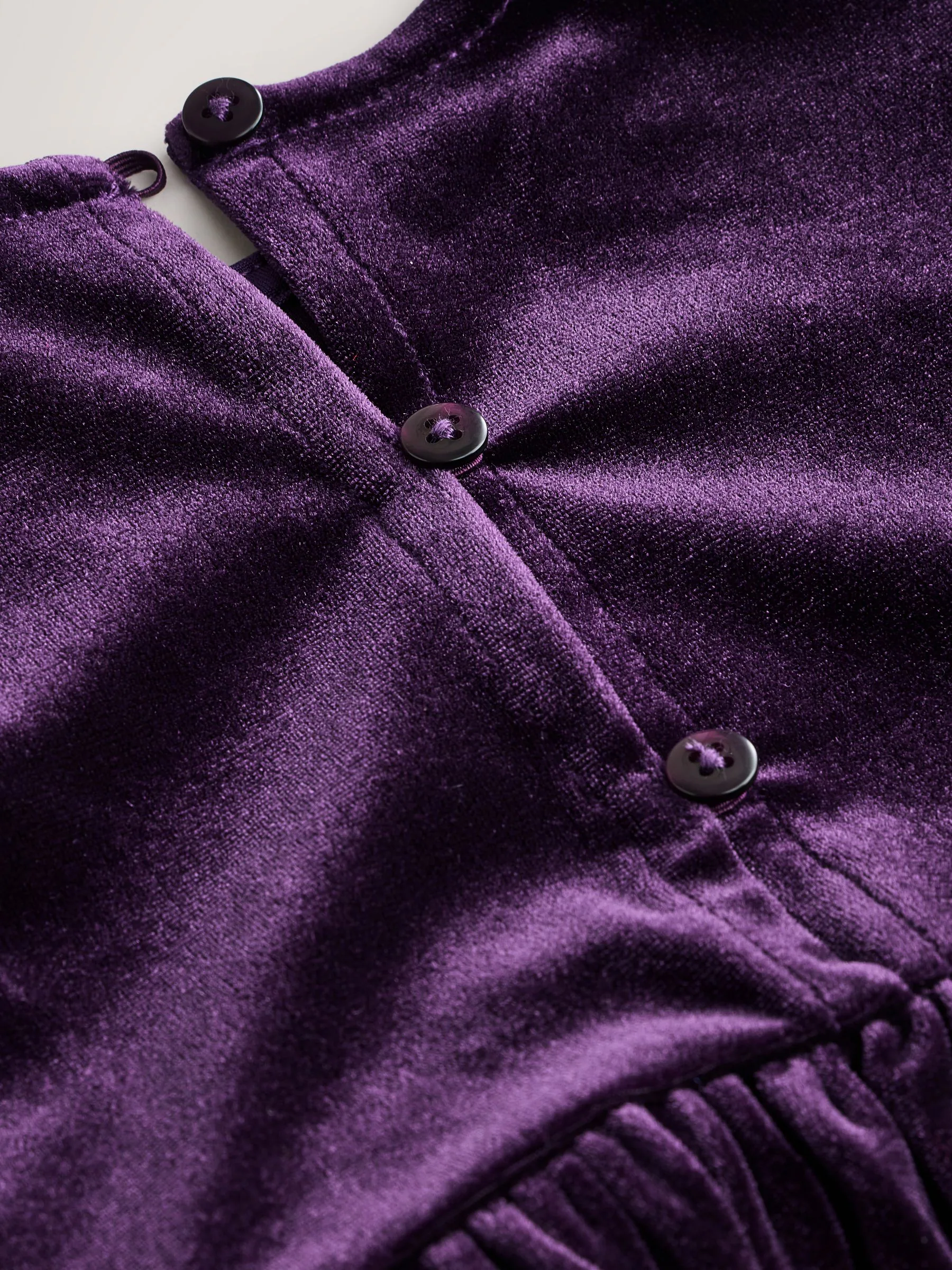 Paars - Velvet Co-ord Set (3mths-8yrs)