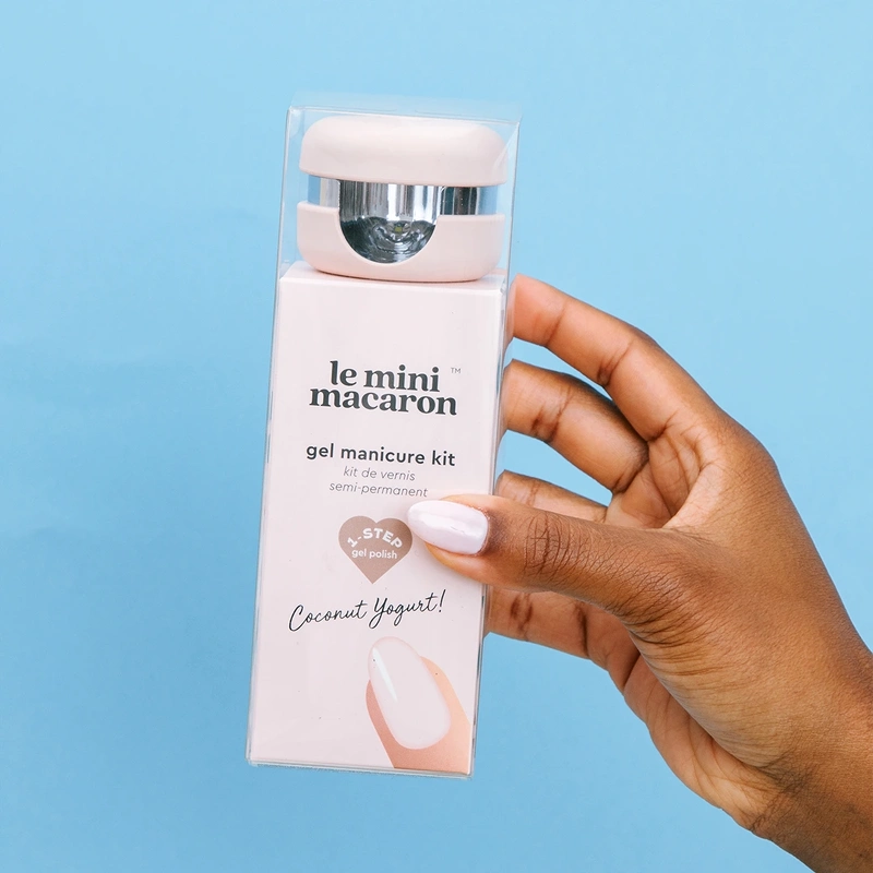 Le Mini Macaron Gel Manicure Kit - Coconut Yogurt