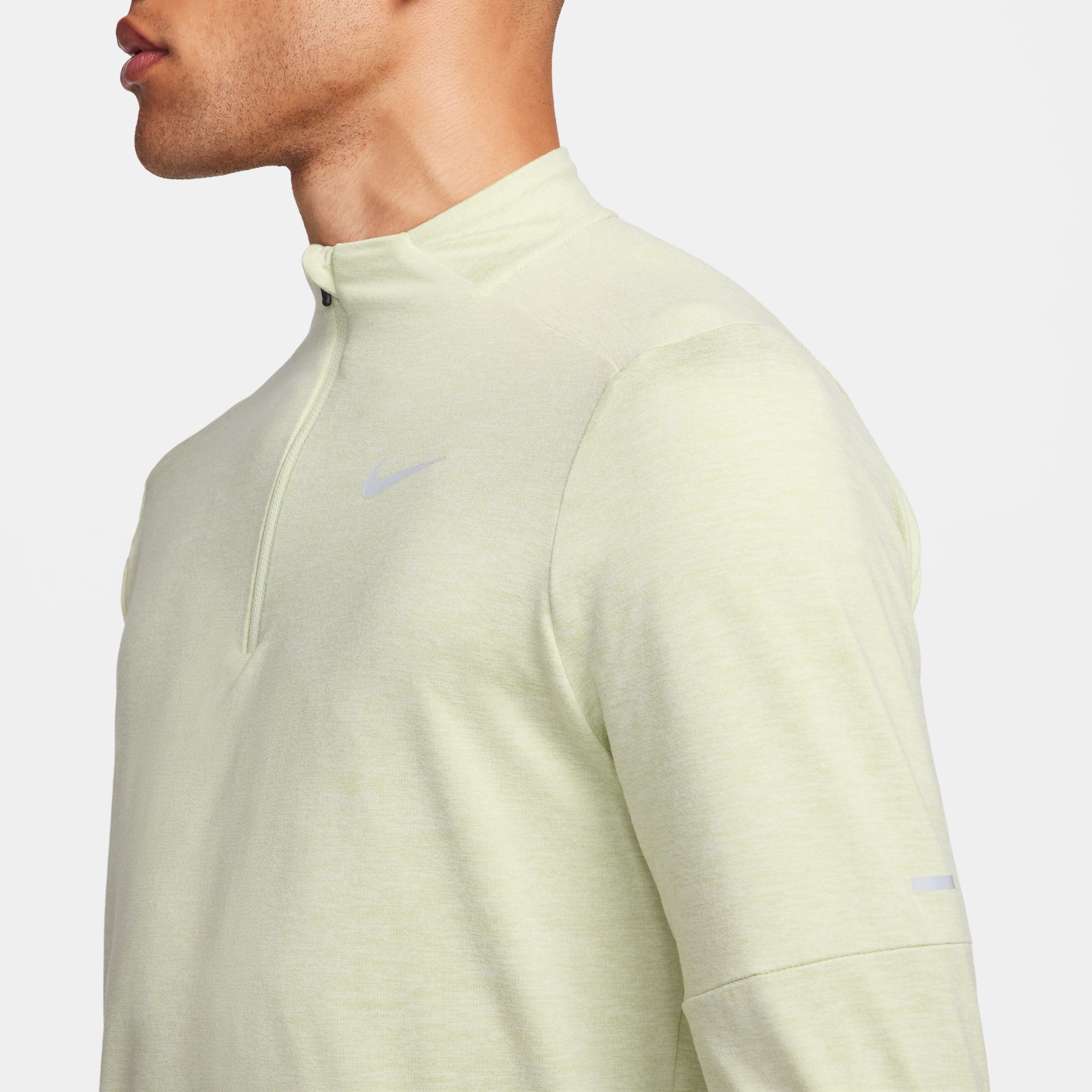 Dri-FIT Element 1/2-Zip Herre 371/Olive Aura/Sea Glass/Heather