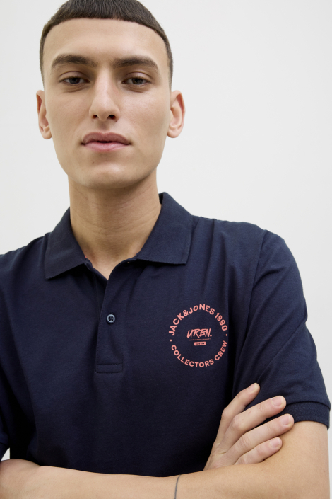 Jack & Jones blauwe heren polo