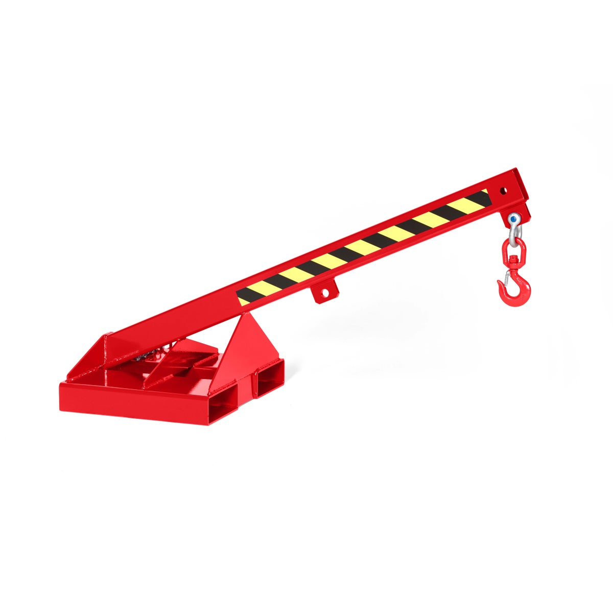 RR Industrietechnik starre kraanarm type RLH-1 tot 1000 kg hefvermogen RAL 3000 vuurrood