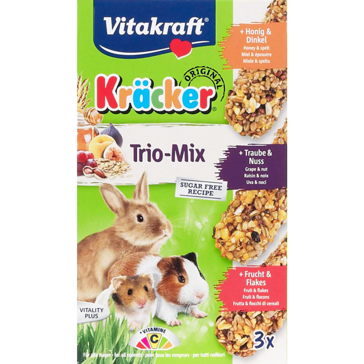 Vitakraft Kräcker Trio-Mix Nager