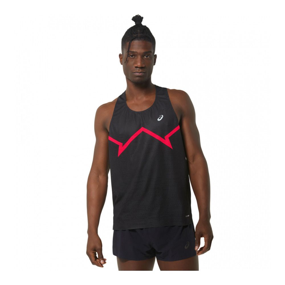 Asics VENTILATE ACTIBREEZE GRAPHIC - Débardeur Homme performance black