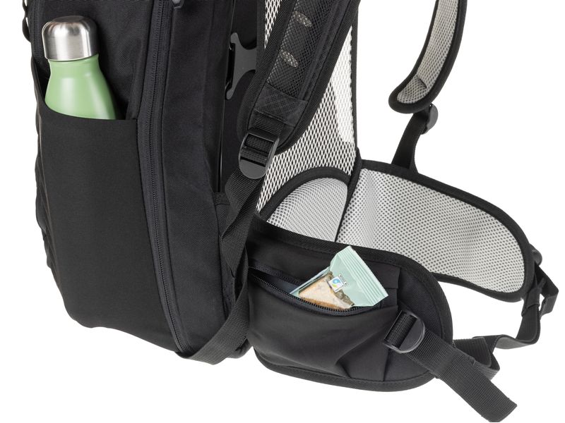 KOOR Wanderrucksack Pilloon 24   4 l, Schwarz Funktionaler und bequemer Bergrucksack für das ganze Jahr