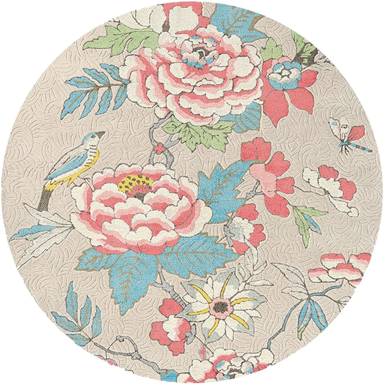 Vloerkleed Coral 37902 Paeonia  | Wedgwood Home