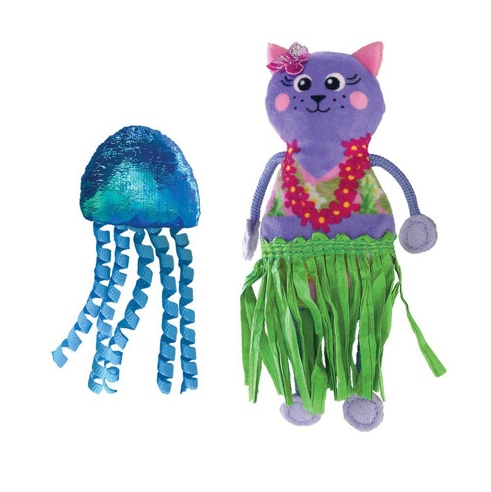 Kong - Tropics Hula 2-Pack med catnip