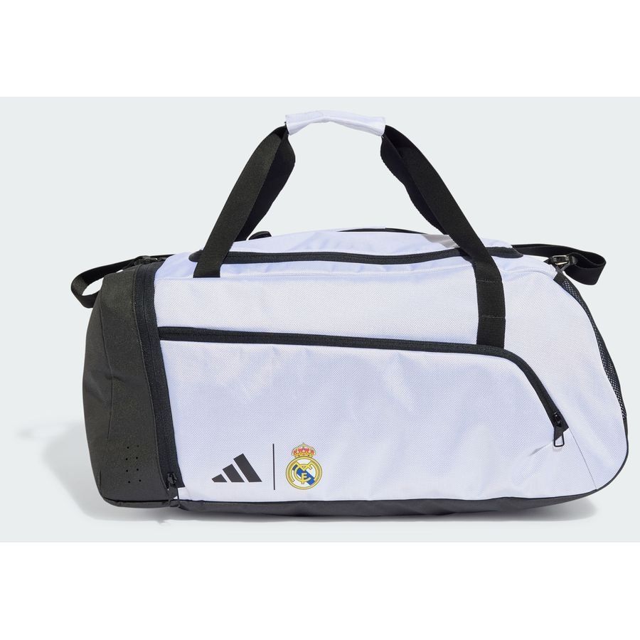 Real Madrid Duffel Sac - Blanc/Noir
