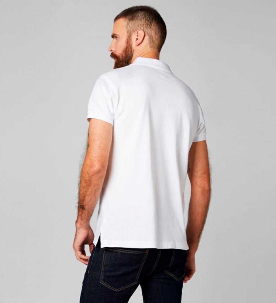Camisa polo branca Helly Hansen