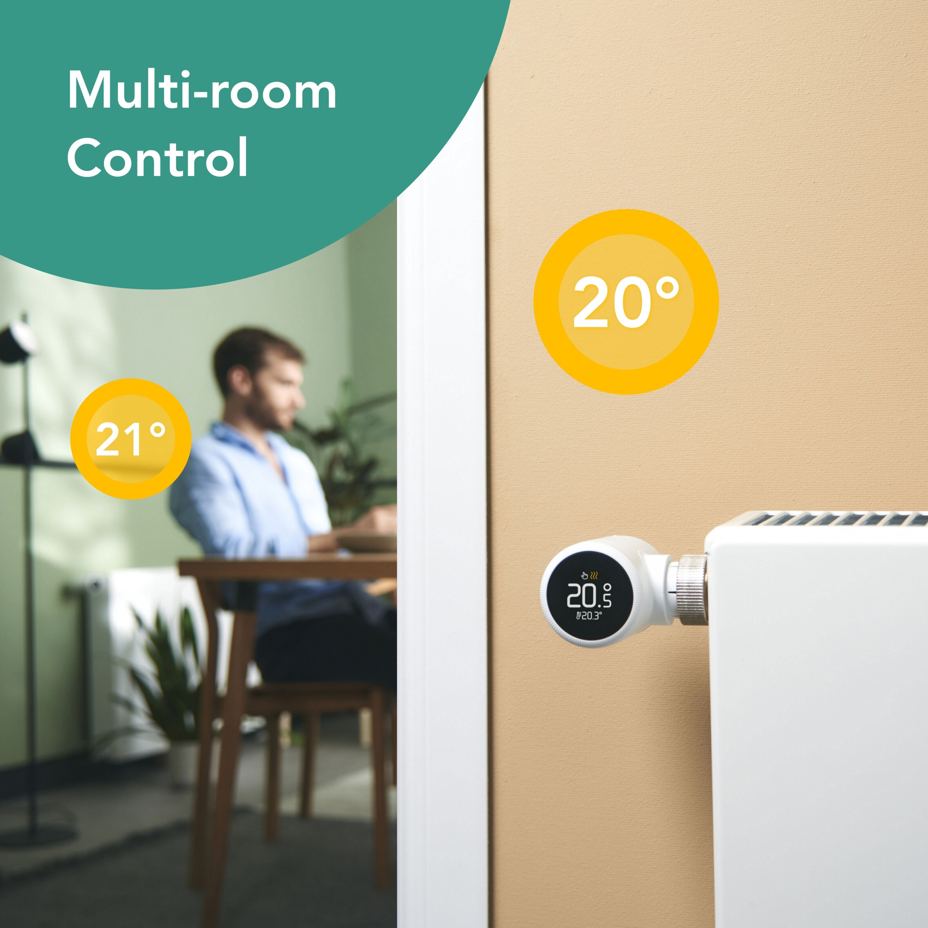 tado Smart Radiator Thermostat x Startpakke