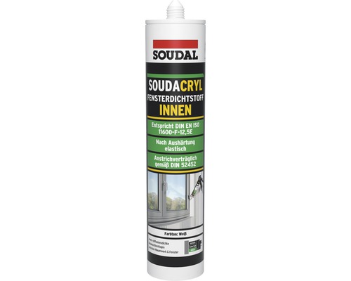 Soudal Soudacryl binnenraamkit, wit, 300 ml