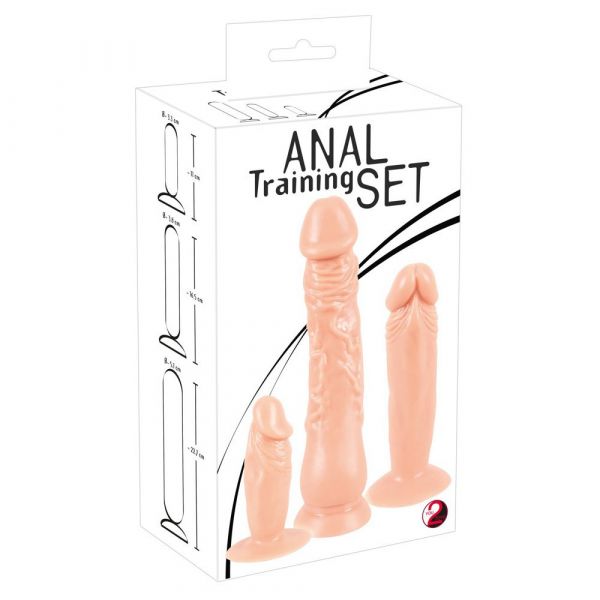 You2toys Anal Training Set Dildos Dildo Transparente