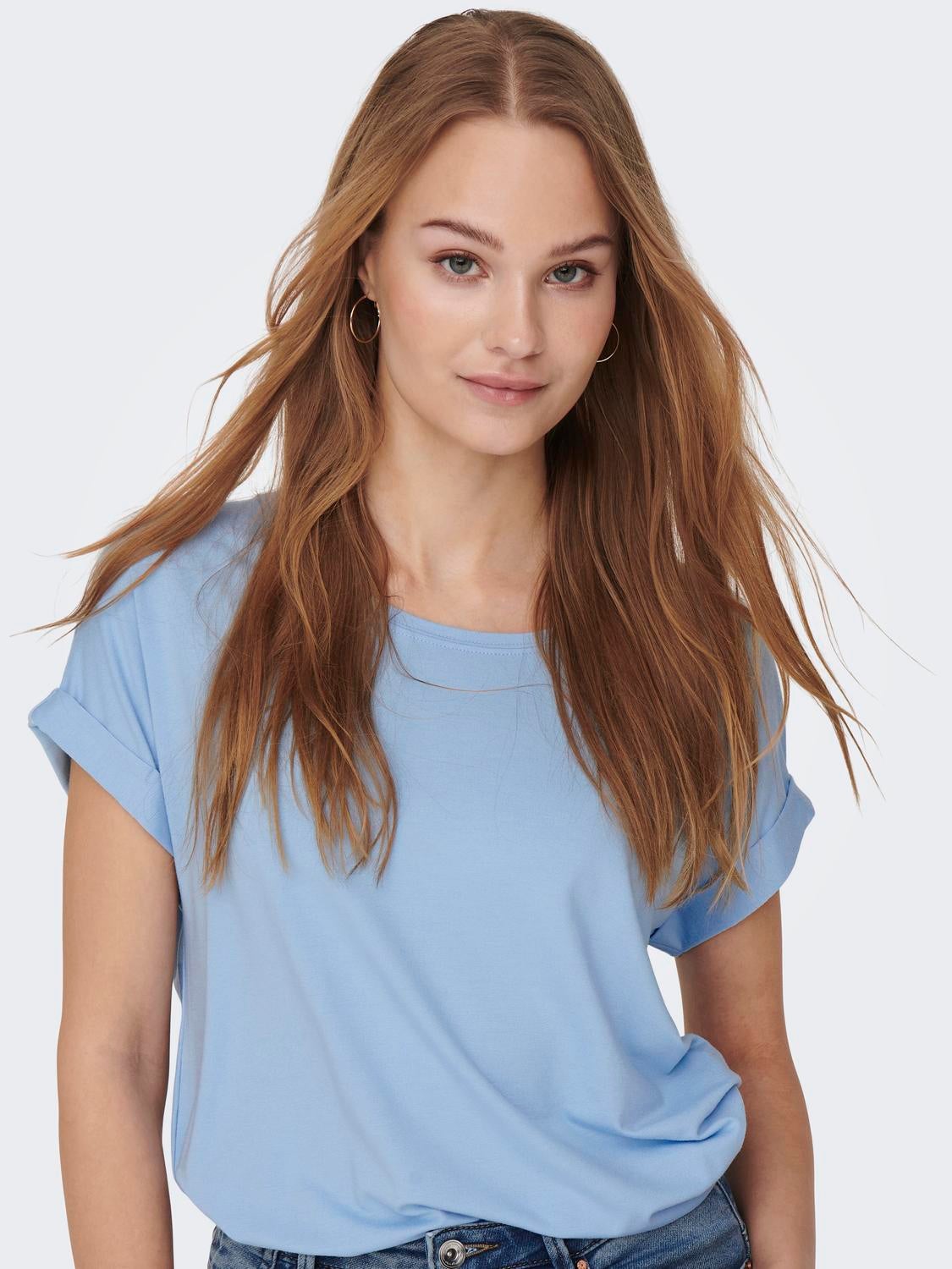 ONLMOSTER Top Powder Blue