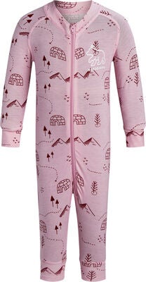 Nordbjørn Moritz Undertøysdress Bamboo, Pink Iceberg