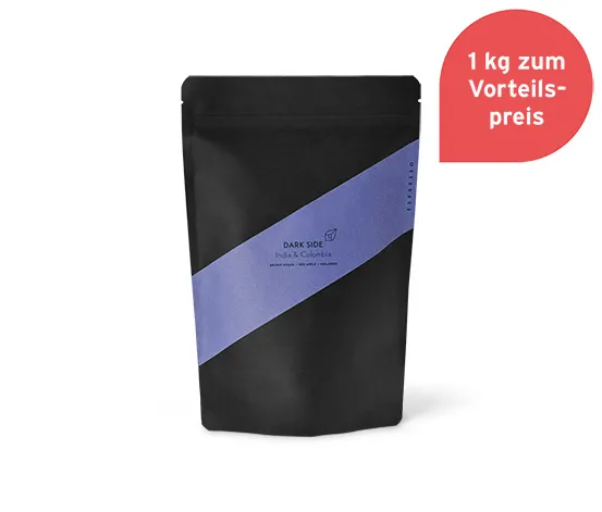 Kaffeekirsche - Dark Side Espresso - 1 kg Ganze Bohne