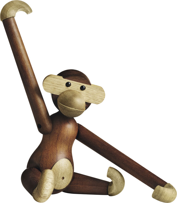 Kay Bojesen Abe lille 20 cm. Brun/natur/teak