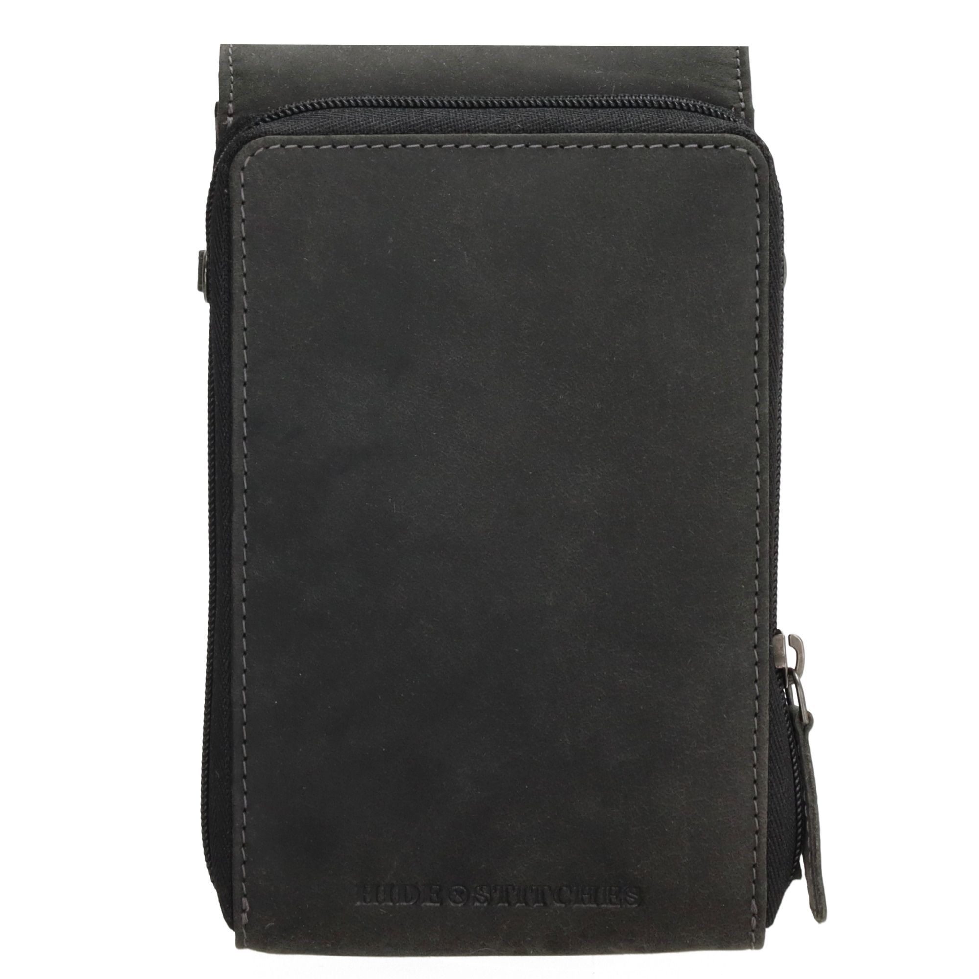 Hide & Stitches Idaho Telefoontasje Zwart