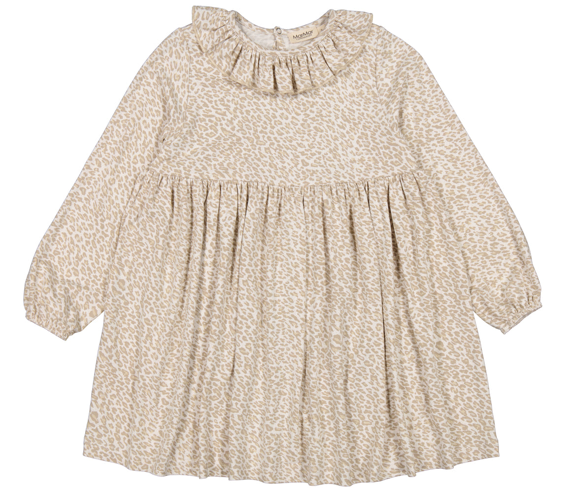 Diora Frill, Kjole - Beige Leo