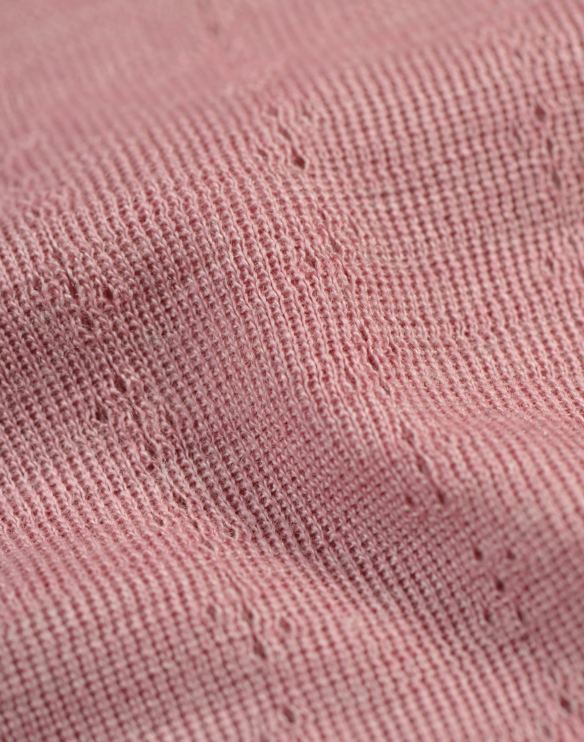 Pointelle shirt met hoge hals van merinowol/zijde voor kinderen