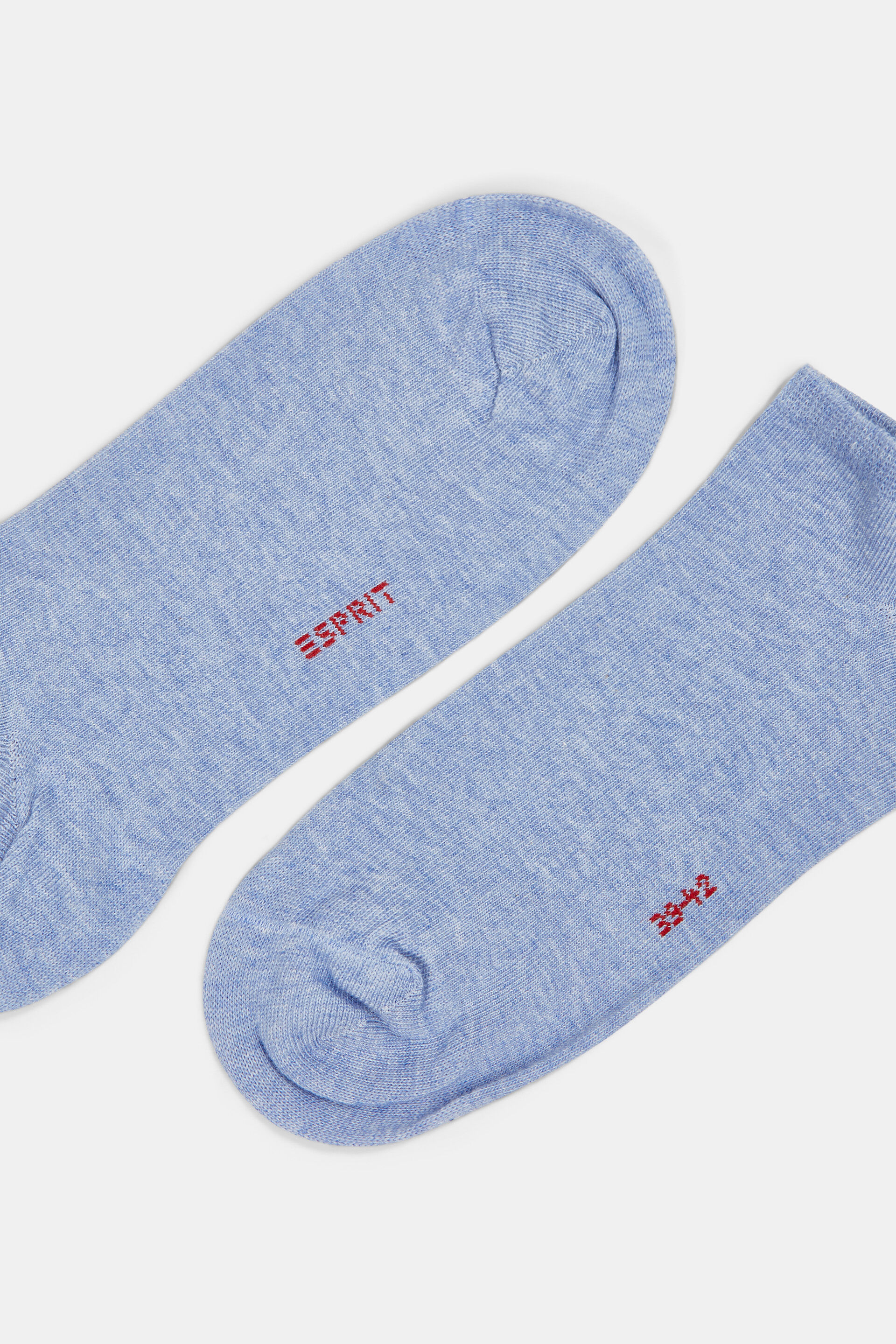Lot de 2paires de socquettes basses, coton biologique