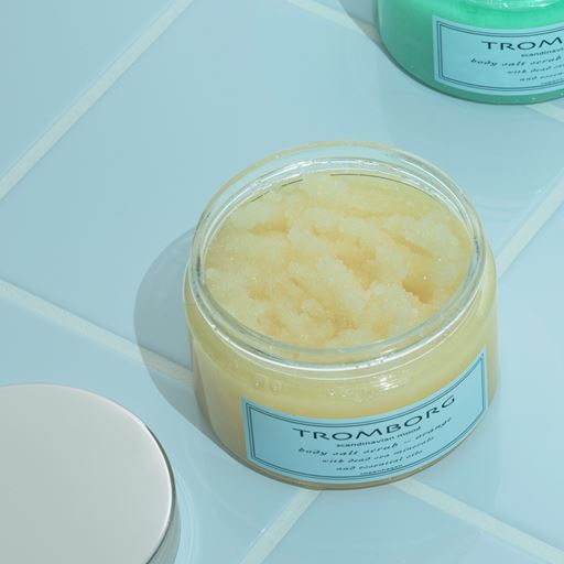 Tromborg Body Salt Scrub, Orange, 350 ml