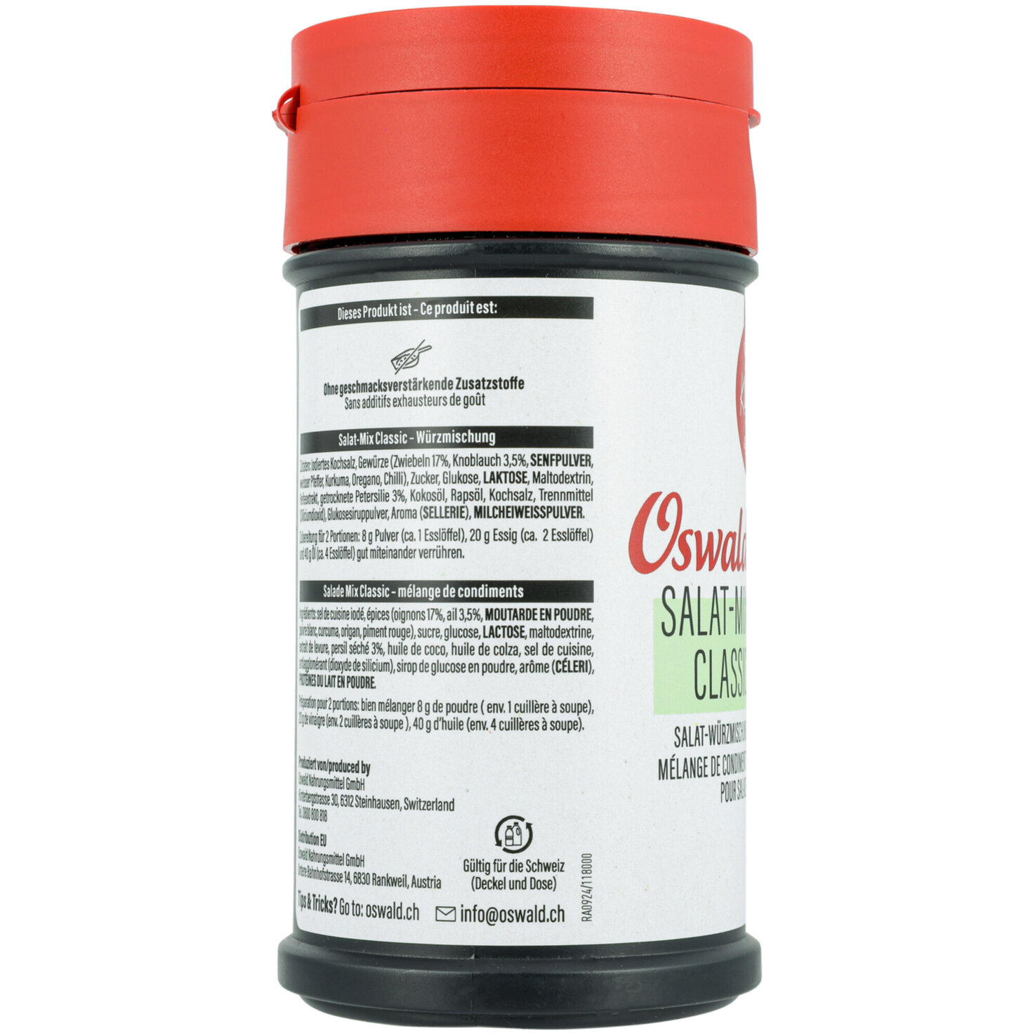 Oswald Würzmischung Salatmix Clasic
