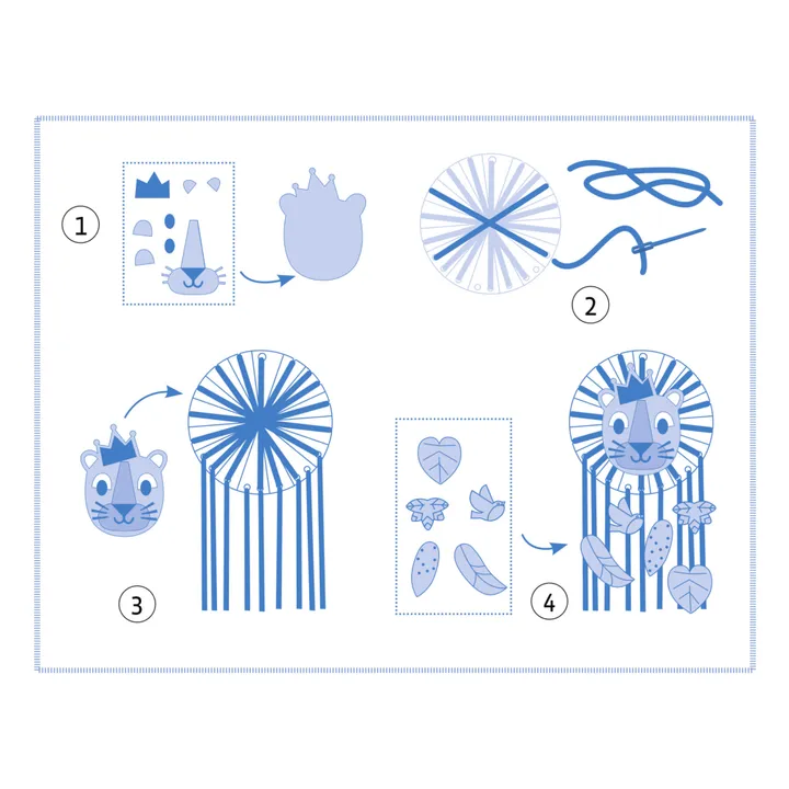 Djeco Kit créatif Petit lion