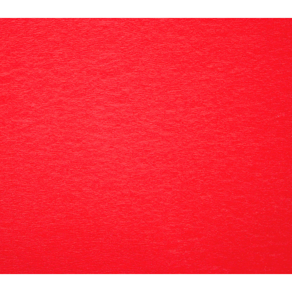 Feuille de papier crépon rouge 50x200cm