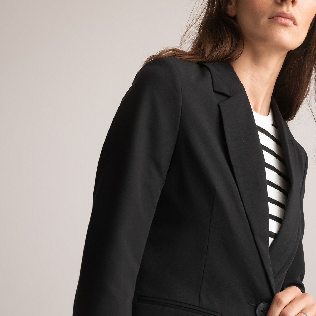 COLEÇÕES LA REDOUTE<br>Jaqueta sob medida, ajustada