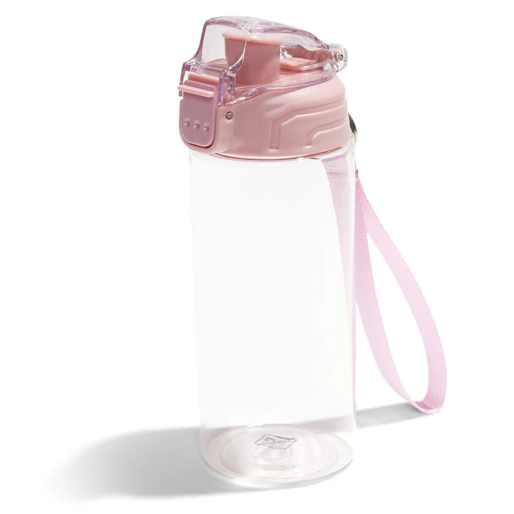 Gourde 500ml silicone bleu ou rose