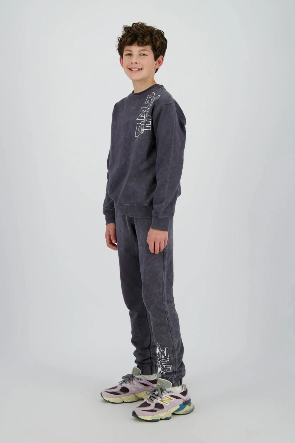 Raizzed regular joggingbroek grijs