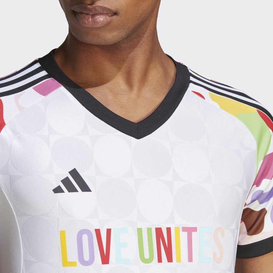 adidas T-shirt d'Entraînement Tiro Pride - Blanc/Multicolor Femme