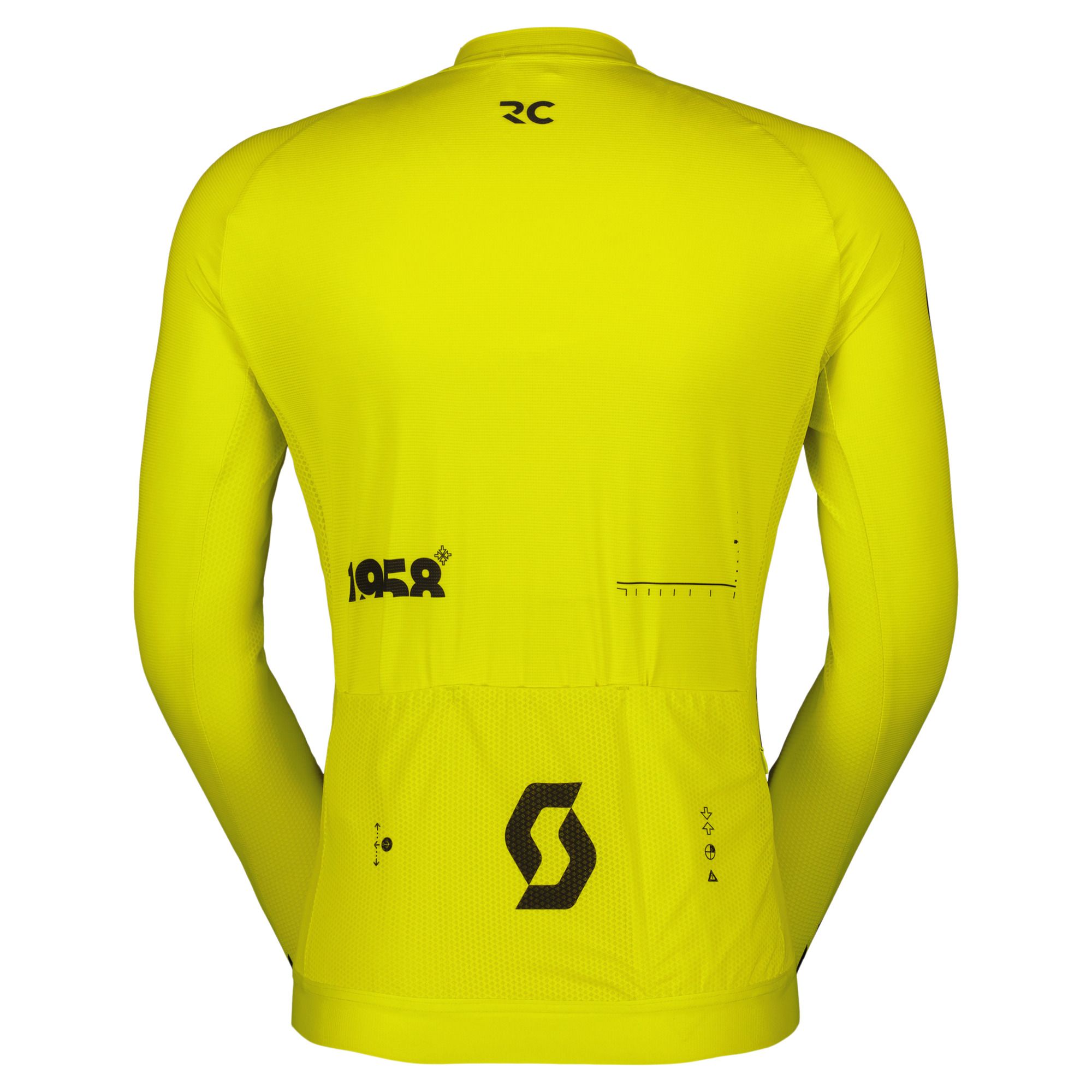 SCOTT RC Pro Langærmet Jersey Gul
