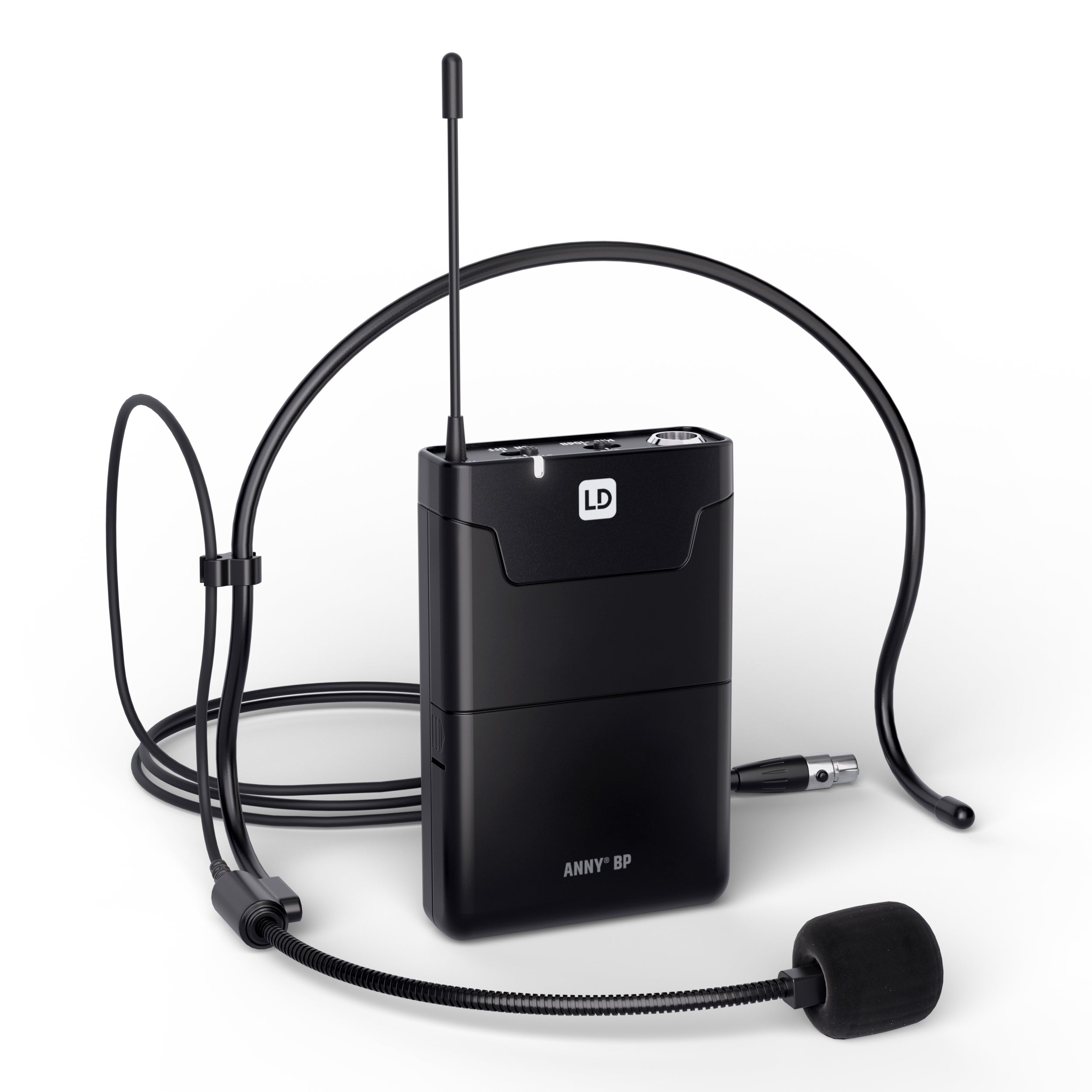 LD Systems ANNY 8 BPH B8 Stage Black met headset 823-832 MHz + 863-865 MHz