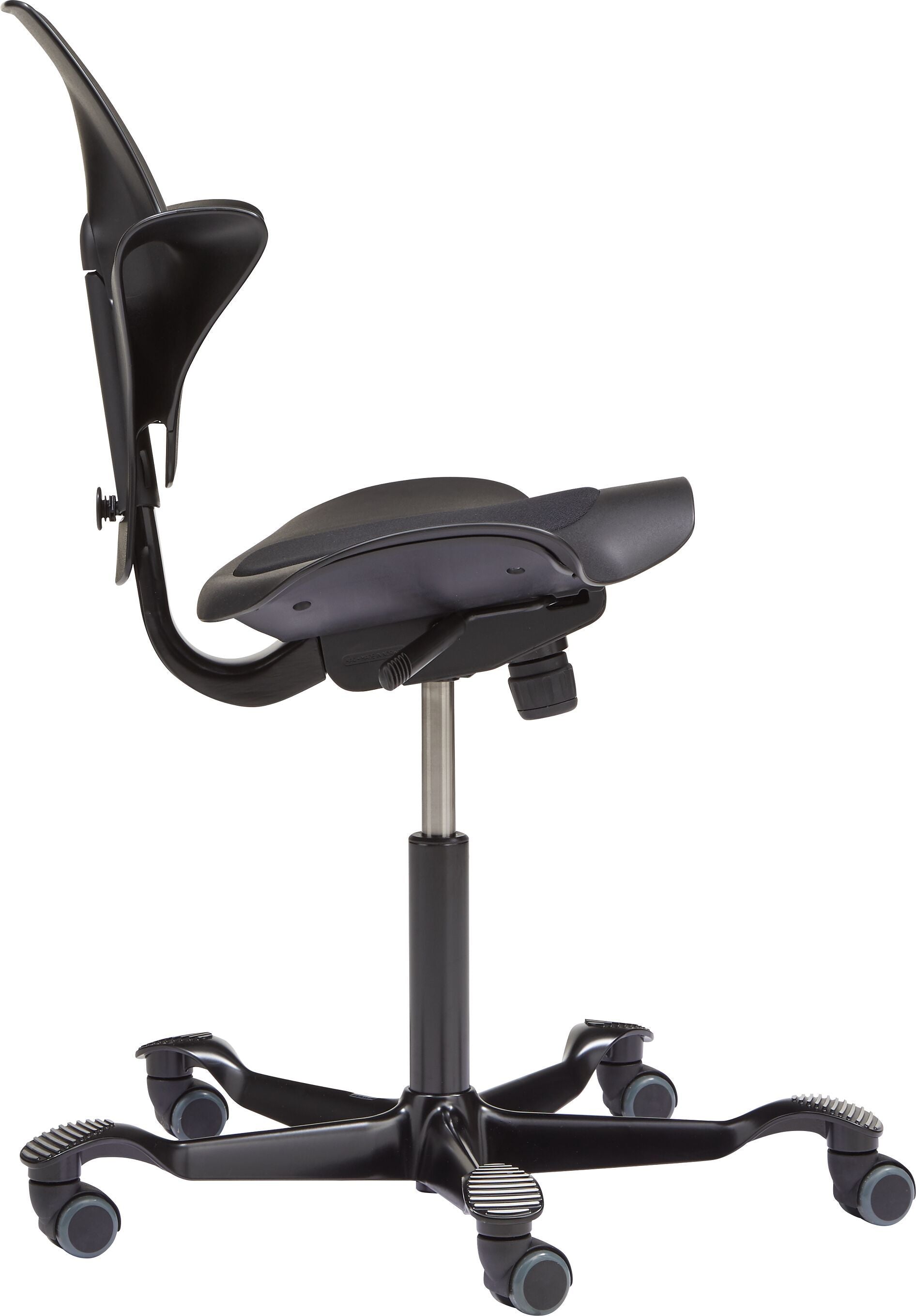 HAG CAPISCO PULS Bürostuhl - Schwarz / B: 73.0 cm x T: 73.0 cm x H: 85.5 cm