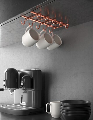 metaltex Tassenhalter My Mug 2er Set Kupfer