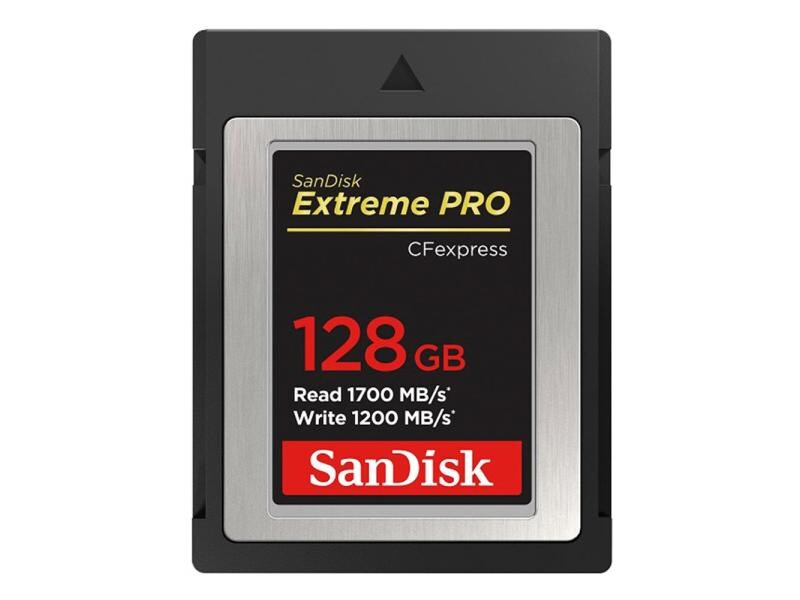 SanDisk CFexpress-Karte Extreme Pro Type B 128 GB mit 128 GB