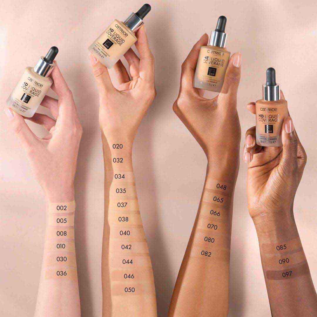 CATRICE  Base de Maquilhagem Liquid Coverage HD