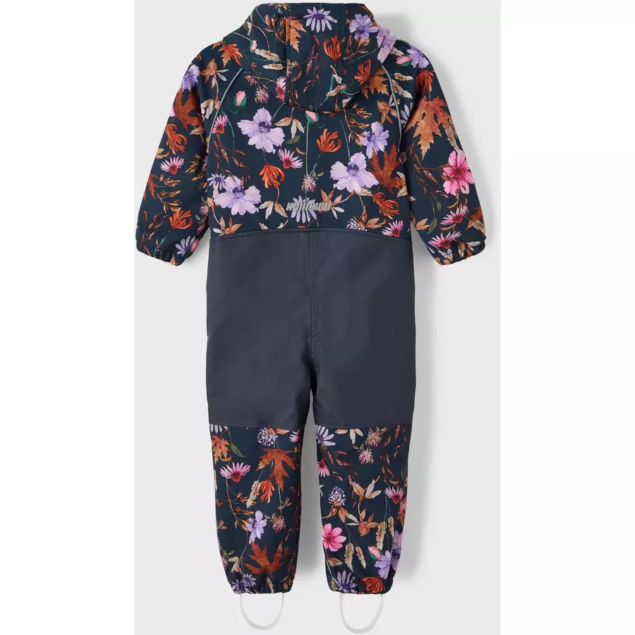 name it Softshellanzug Nmfalfa Dark Sapphire Flower