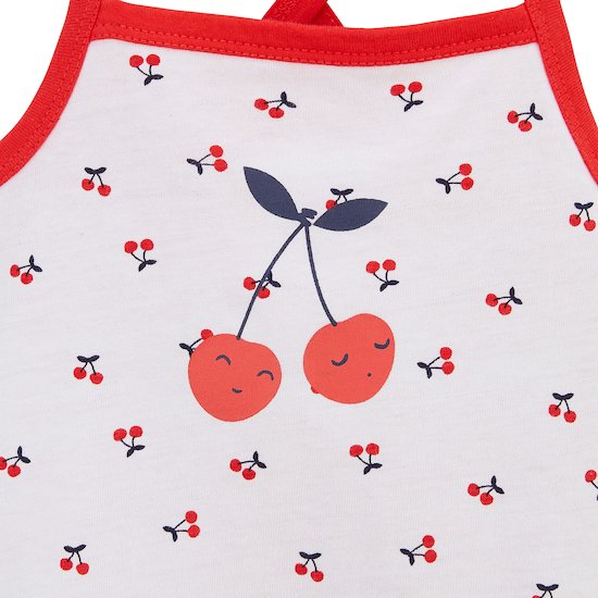 Summer Bodies Body robe Cherry   Blanc/Rouge        de               P'tit bisou