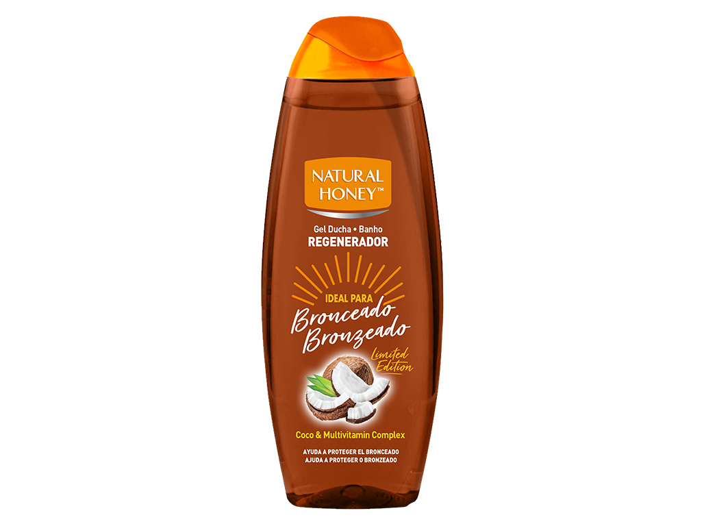 GEL DE BANHO NATURAL HONEY BRONZEADO COCO 500 ML