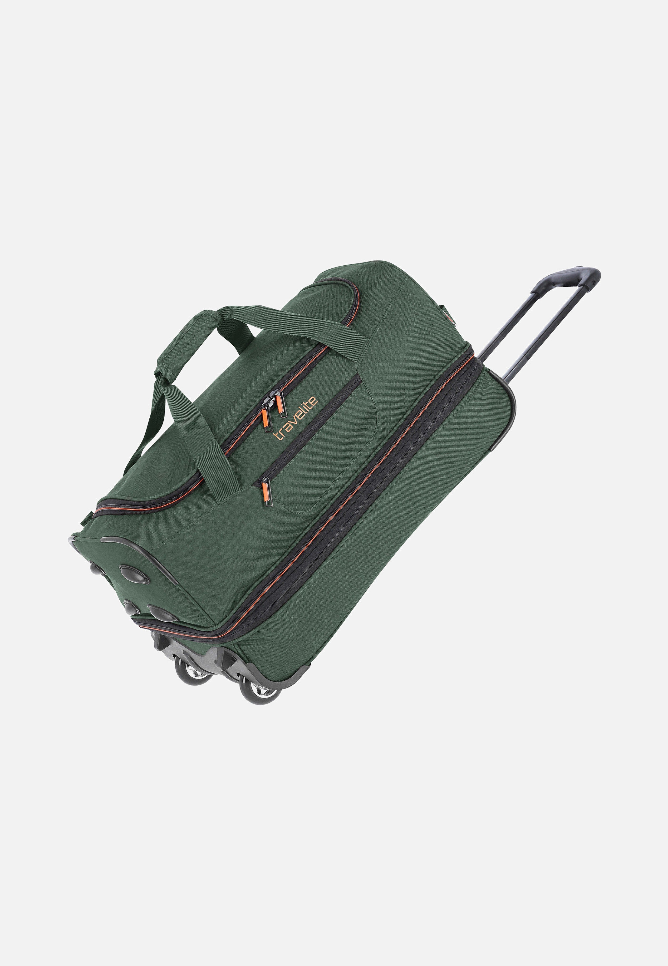Basics Trolley S Dunkelgrün - Travel Bag