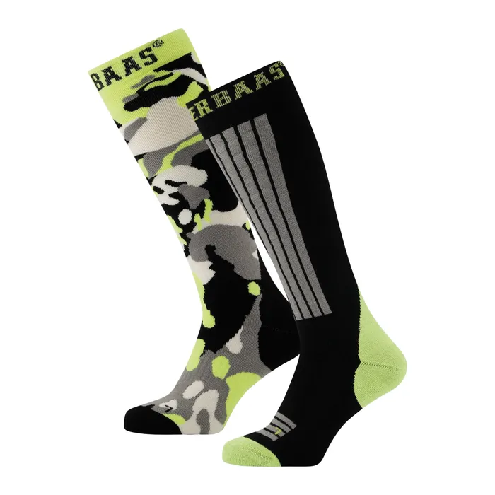 Poederbaas Camo Skisokken (2-pack)