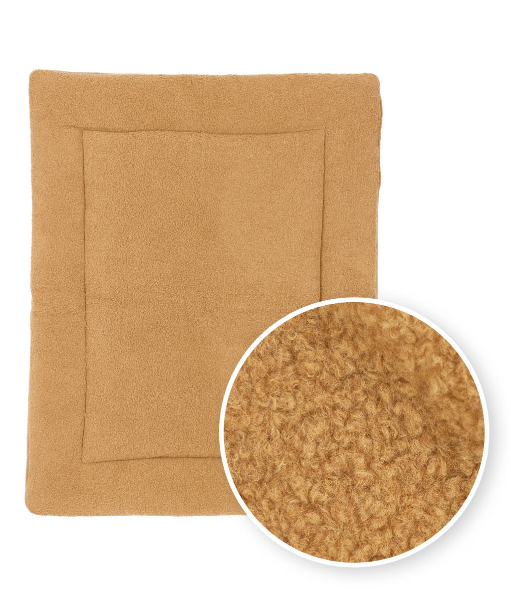 boxkleed Bouclé Uni 80x100 cm Toffee